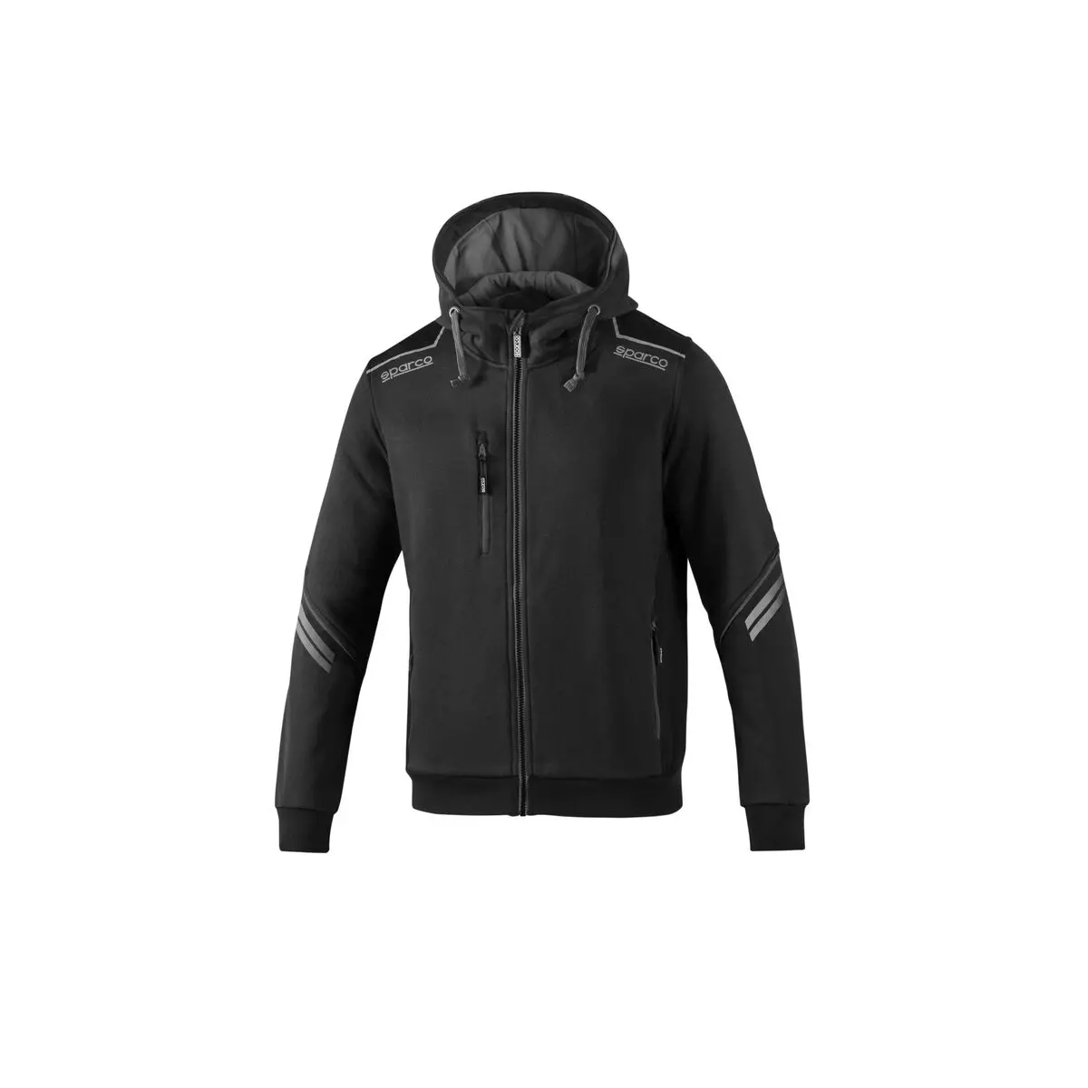 Polar Com Capuz Homem Sparco Tw Preto Cinzento 1