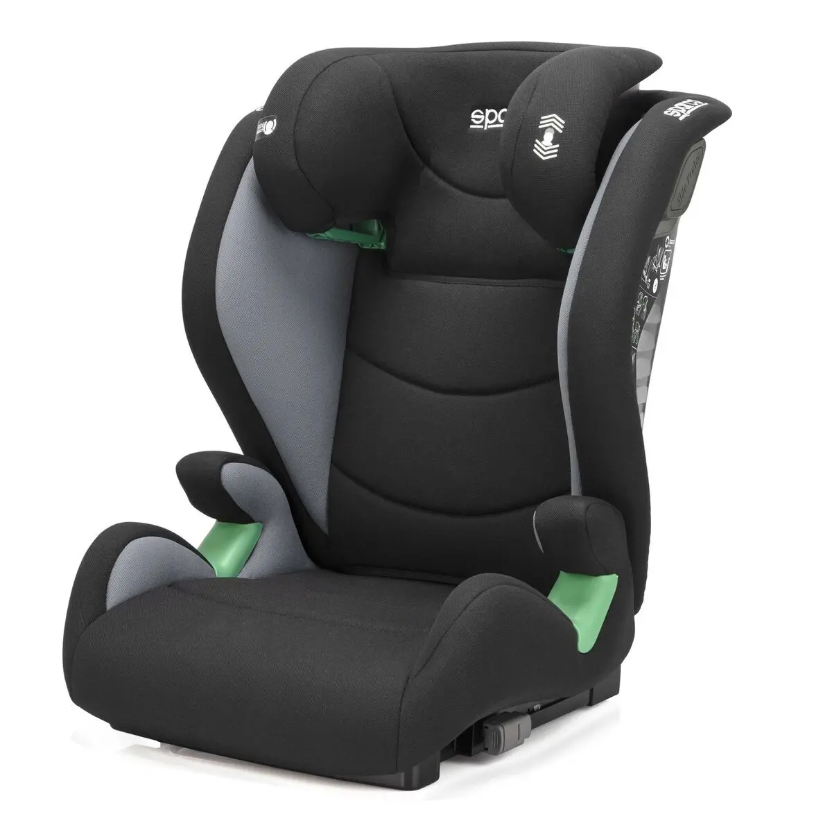 Cadeira Para Automóvel Sparco S01928igr Cinzento I (9 - 18 Kg) Infantil 100-150 Cm 2