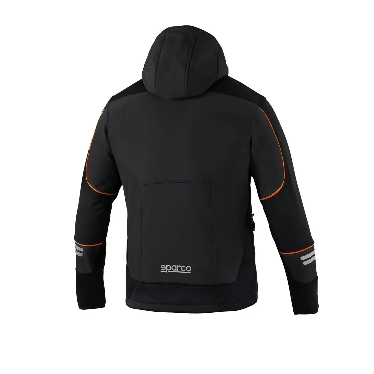 Casaco Corta-Vento Sparco Tech Soft-Shell Preto Laranja L 2