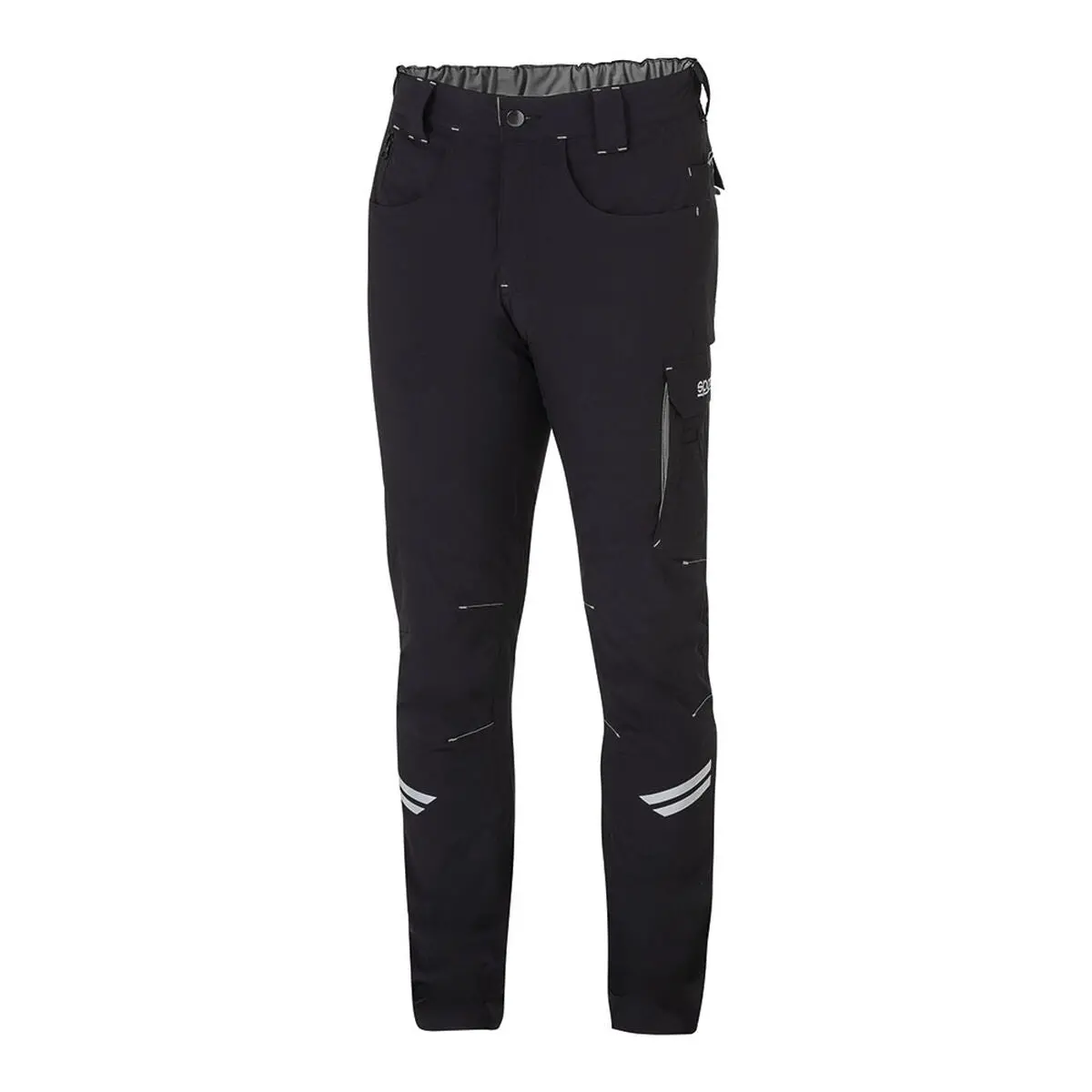 Calças De Segurança Sparco Kansas Preto Preto/Cinzento 1
