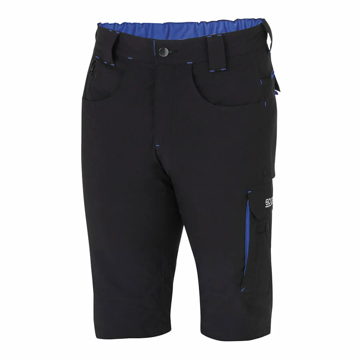 Calças De Trabalho Sparco Laredo Azul Preto 1