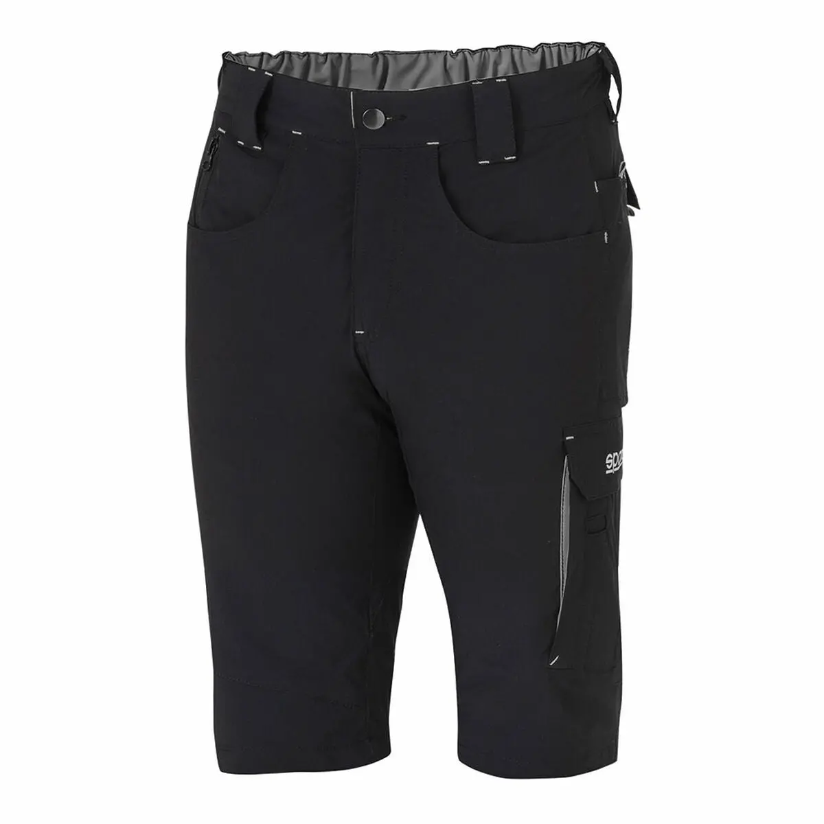 Calças De Trabalho Sparco Laredo Preto Cinzento 1