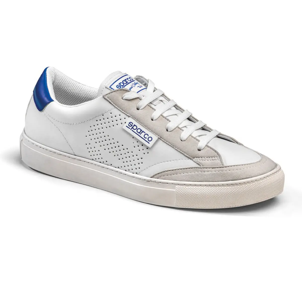 Ténis Casual Homem Sparco S-Time Azul Branco 1