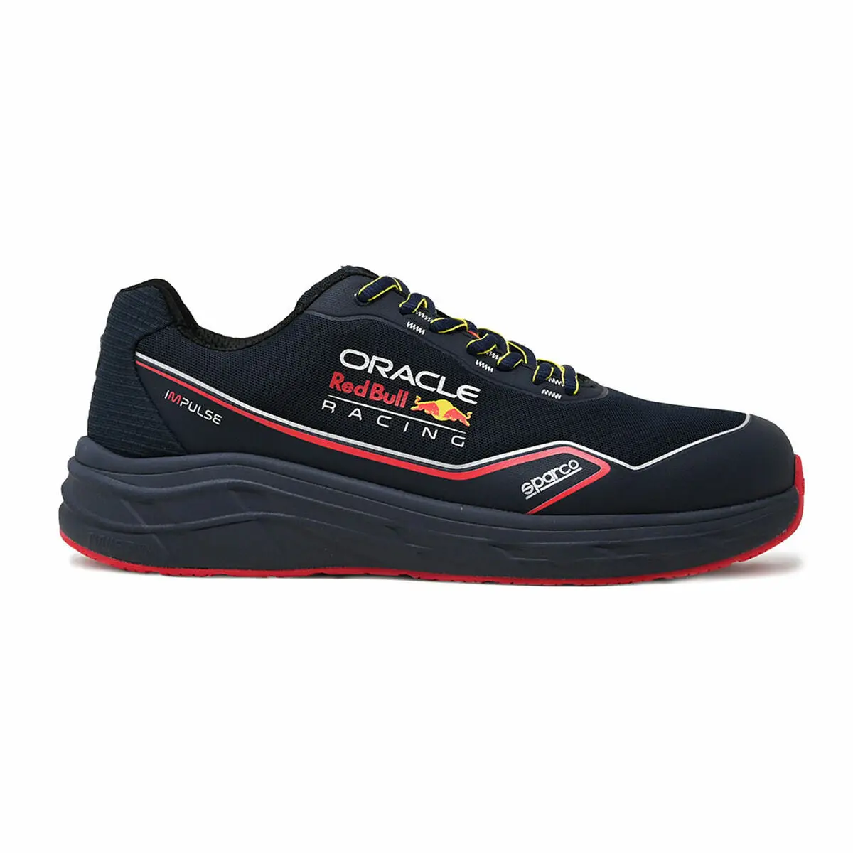 Calçado De Segurança Sparco Redbull Impulse Milton Azul Marinho 2