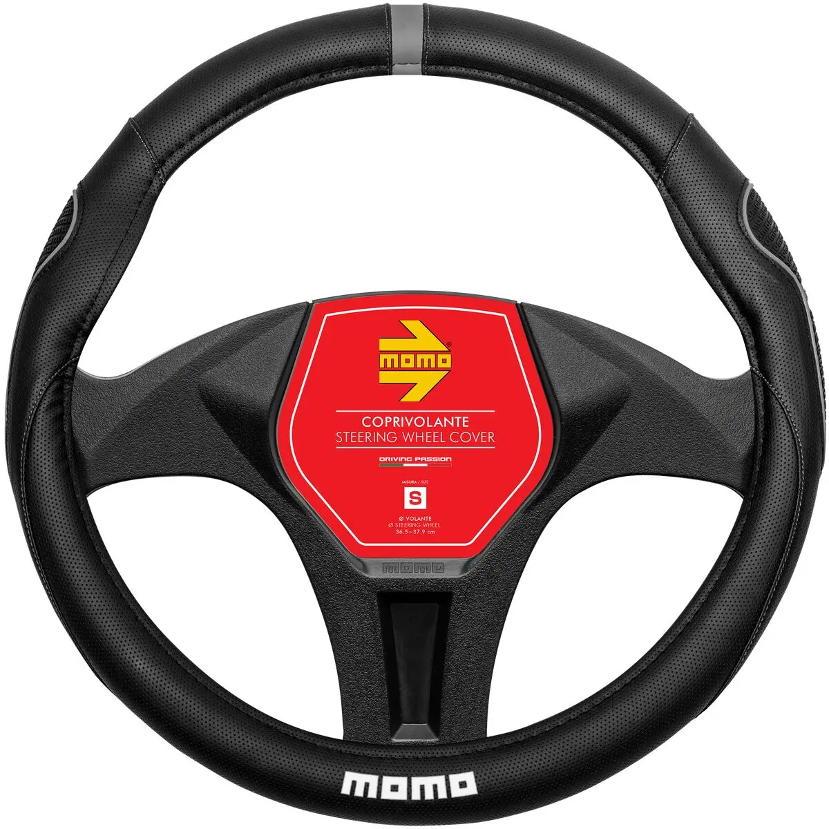 Forro Para O Volante Momo Cinzento 1