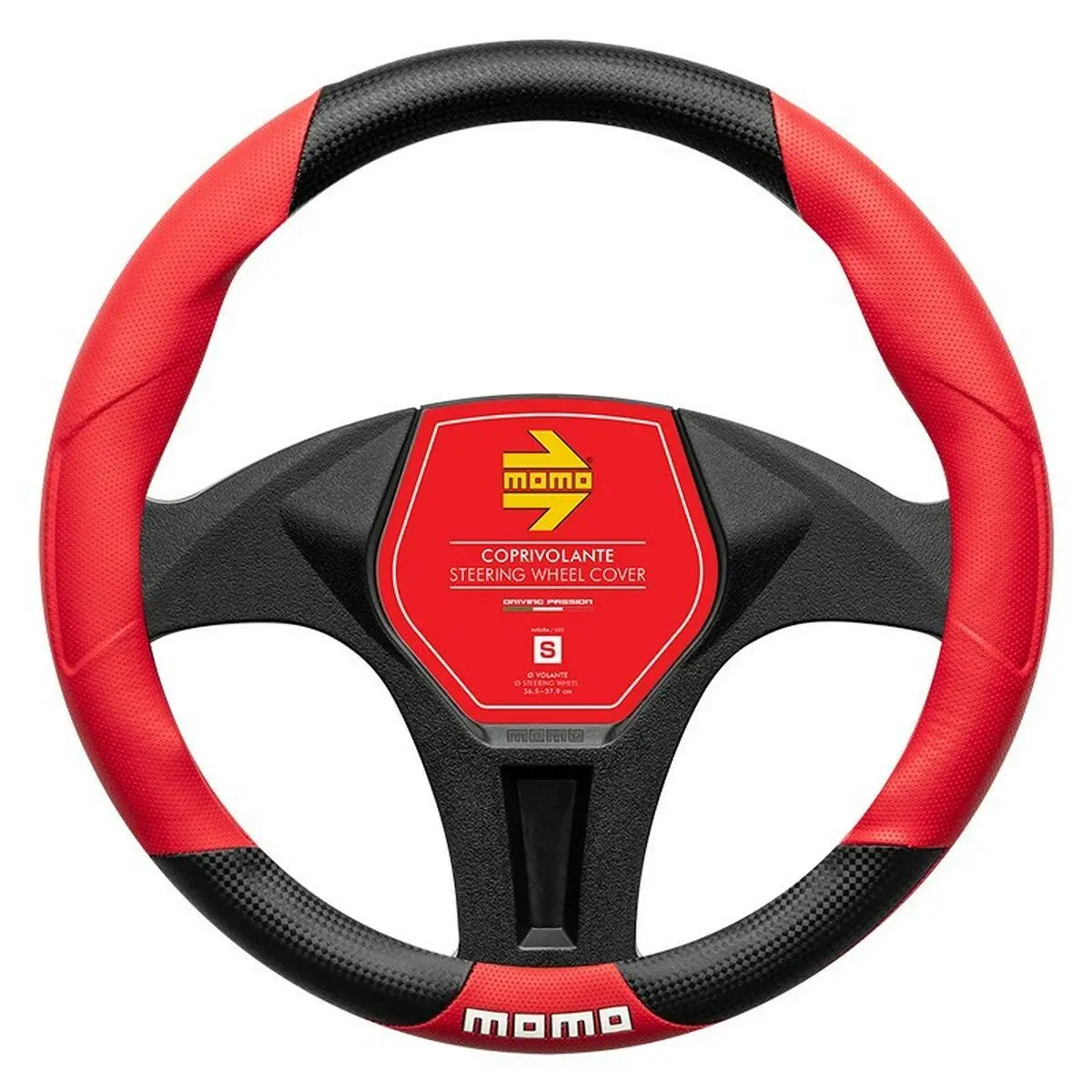 Foro Para Volante Momo Tuning Black (37/38 Cm) 1