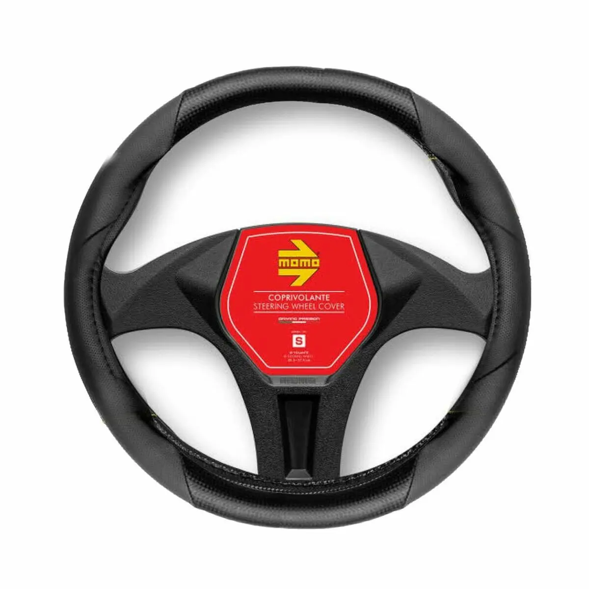 Forro Para O Volante Momo Momlswc016cb Preto 1