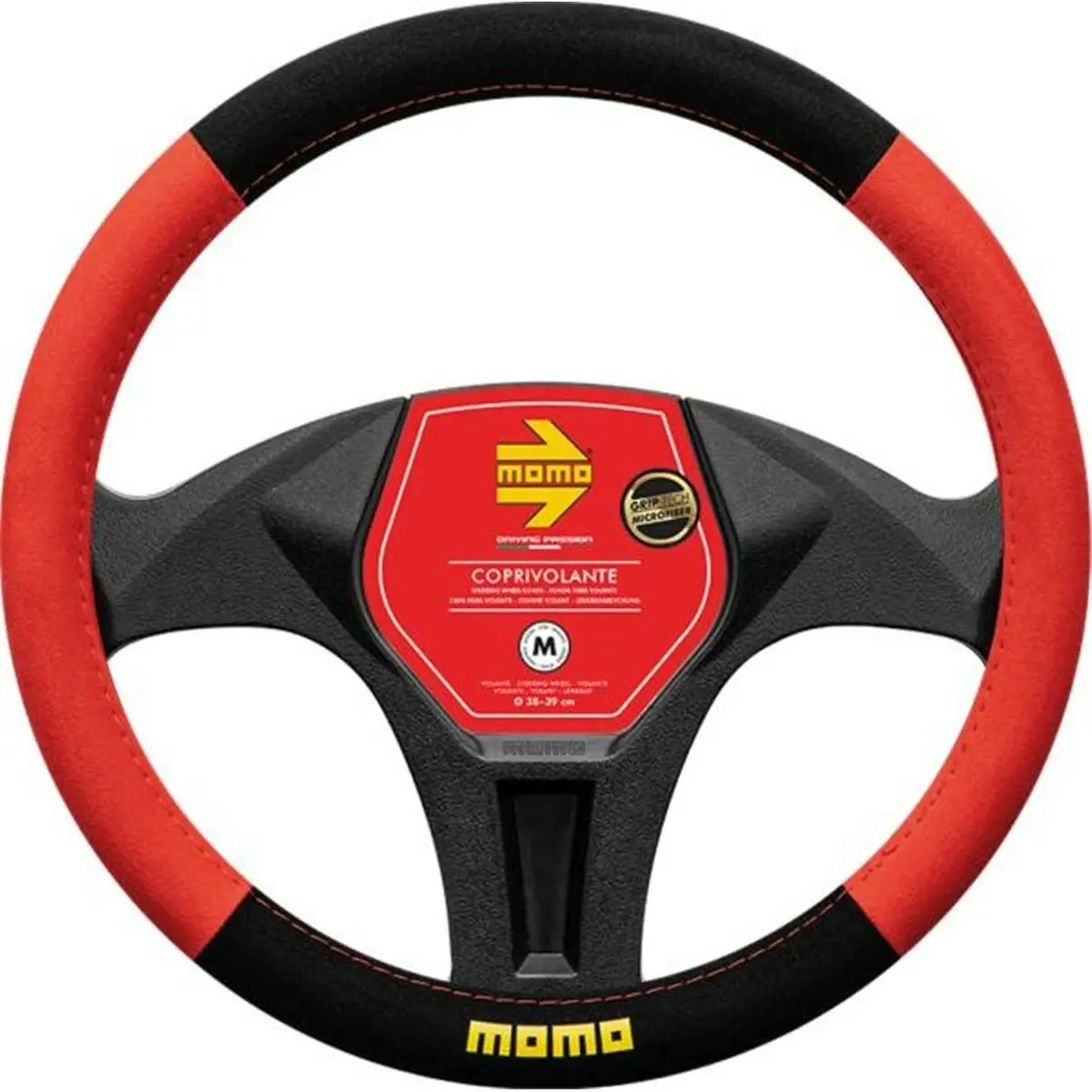 Forro Para Volante Momo Easy Red (38/39 Cm) 1