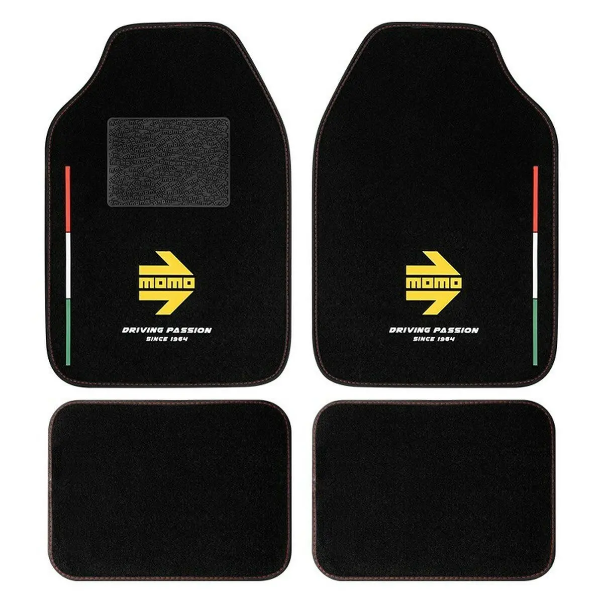 Conjunto De Tapetes De Carro Momo Momlcm4itbk 1