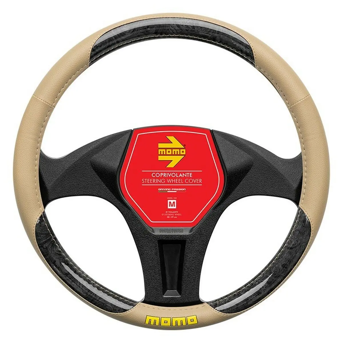 Forro Para O Volante Momo Momlswc0brbeb Ø 38-39 Cm 1