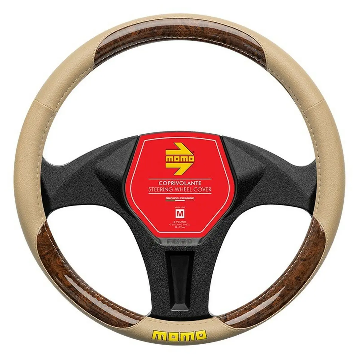 Forro Para O Volante Momo Momlswc0brbew Ø 38-39 Cm 1