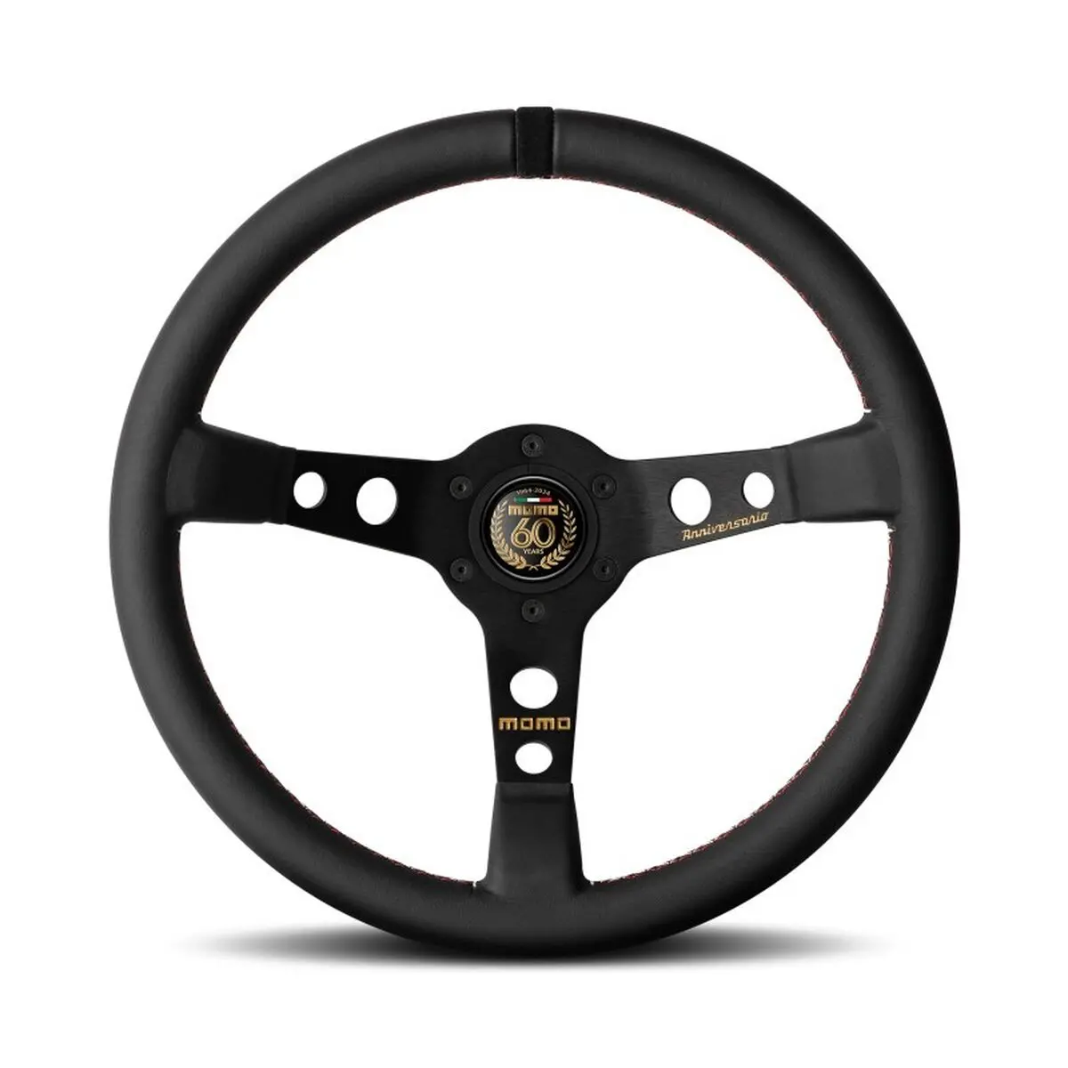Volante De Corrida Momo Preto Ø 35 Cm 1