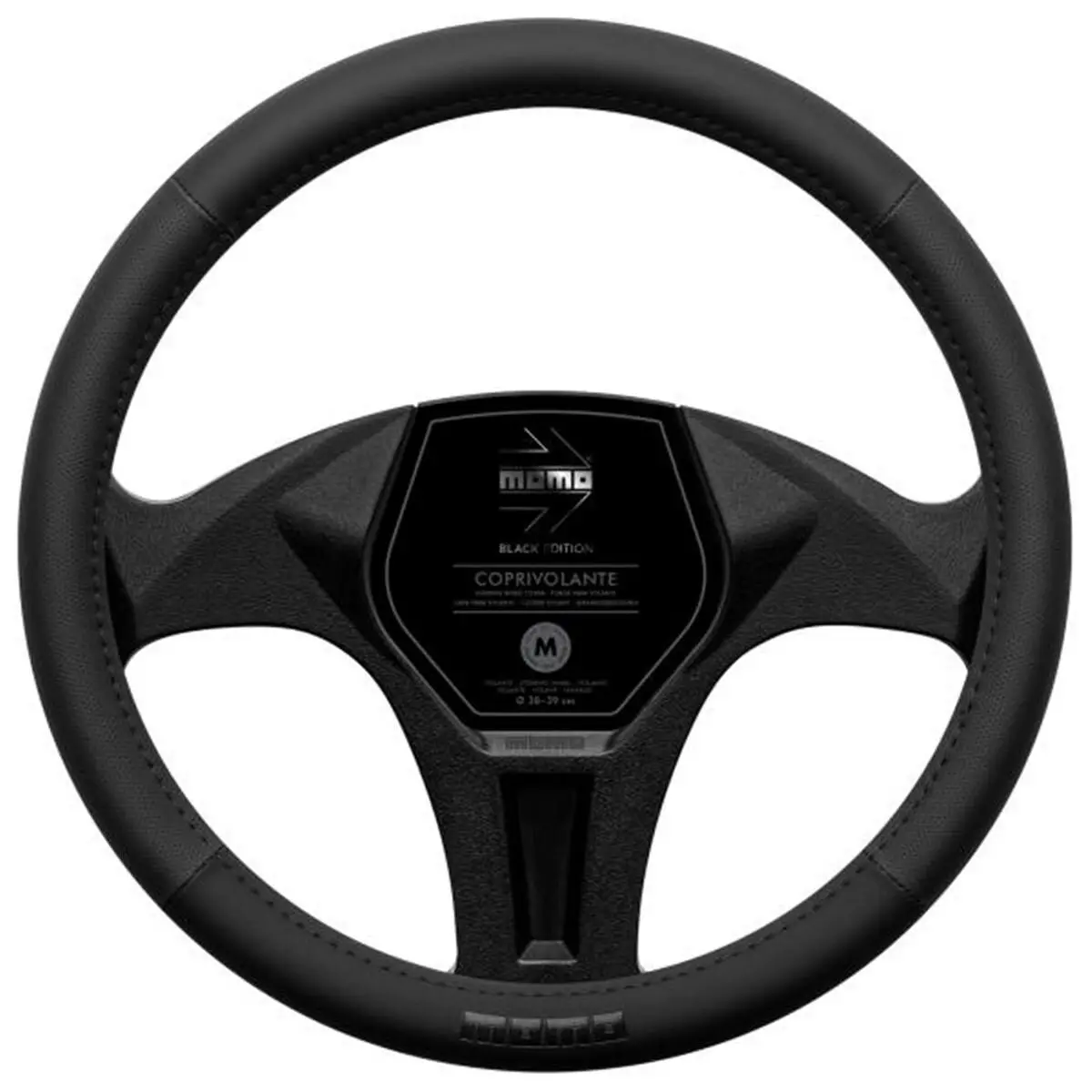 Foro Para Volante Momo Easy Black Edition (38/39 Cm) 1