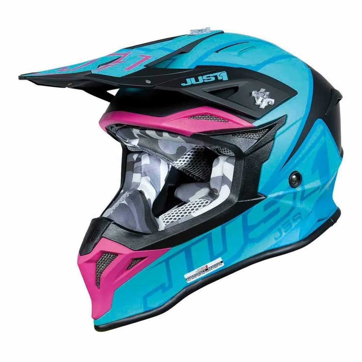 Capacete Integral Just1 J-39 Thruster Preto 1