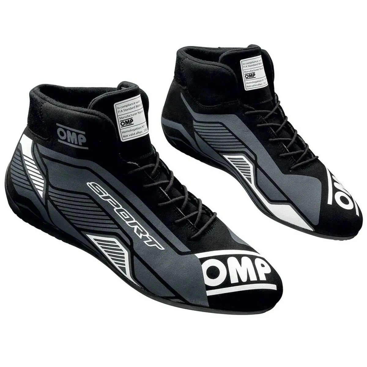 Botas De Corrida Omp Sport Preto/Branco 42 1