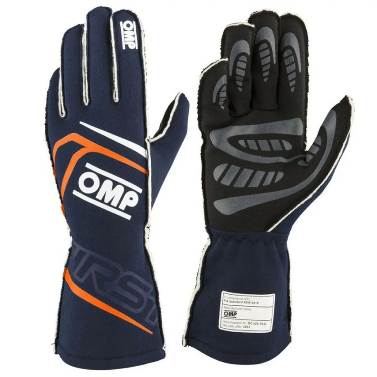 Luvas De Karting Omp Ompib0-0776-A01-249-Xl Xl Preto 1