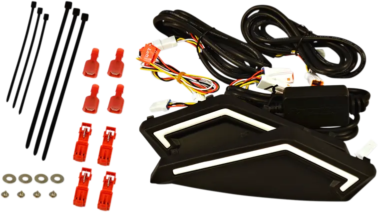 Powermadd Star Series Handguard Led Turn Signal Kit 1
