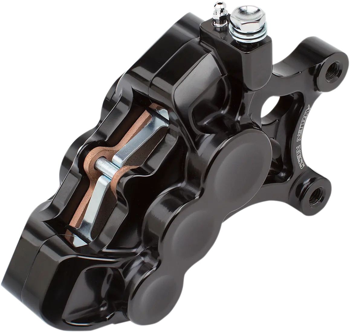 Arlen Ness 6-Piston Caliper - Front Left - Black - 14" 02-211 1