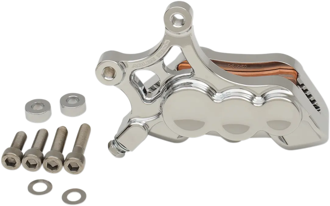 Arlen Ness 6-Piston Caliper - Front Right - Chrome - 14" 02-212 2