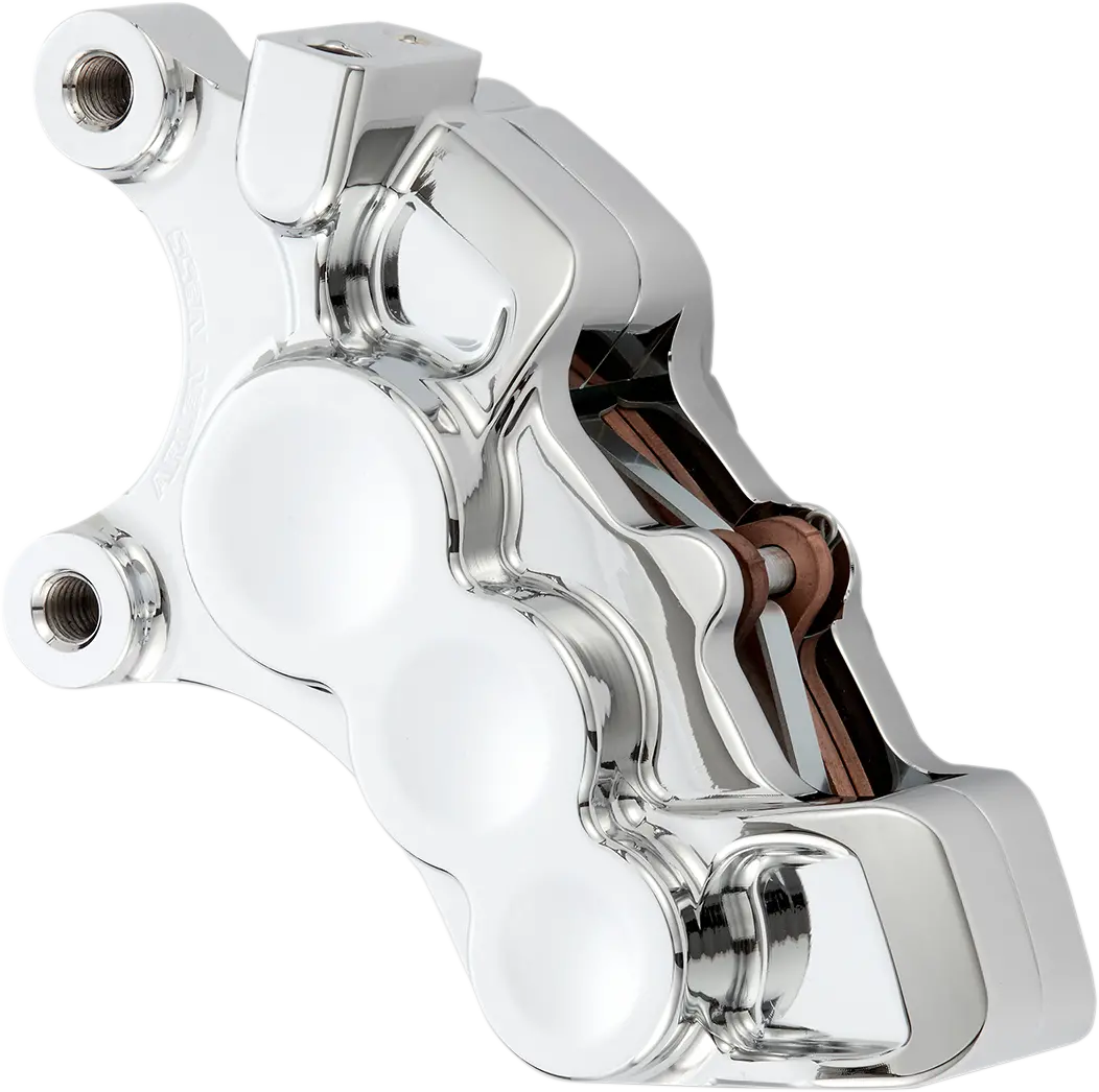 Arlen Ness 6-Piston Caliper - Front Left - Chrome - 11.8" 02-214 1