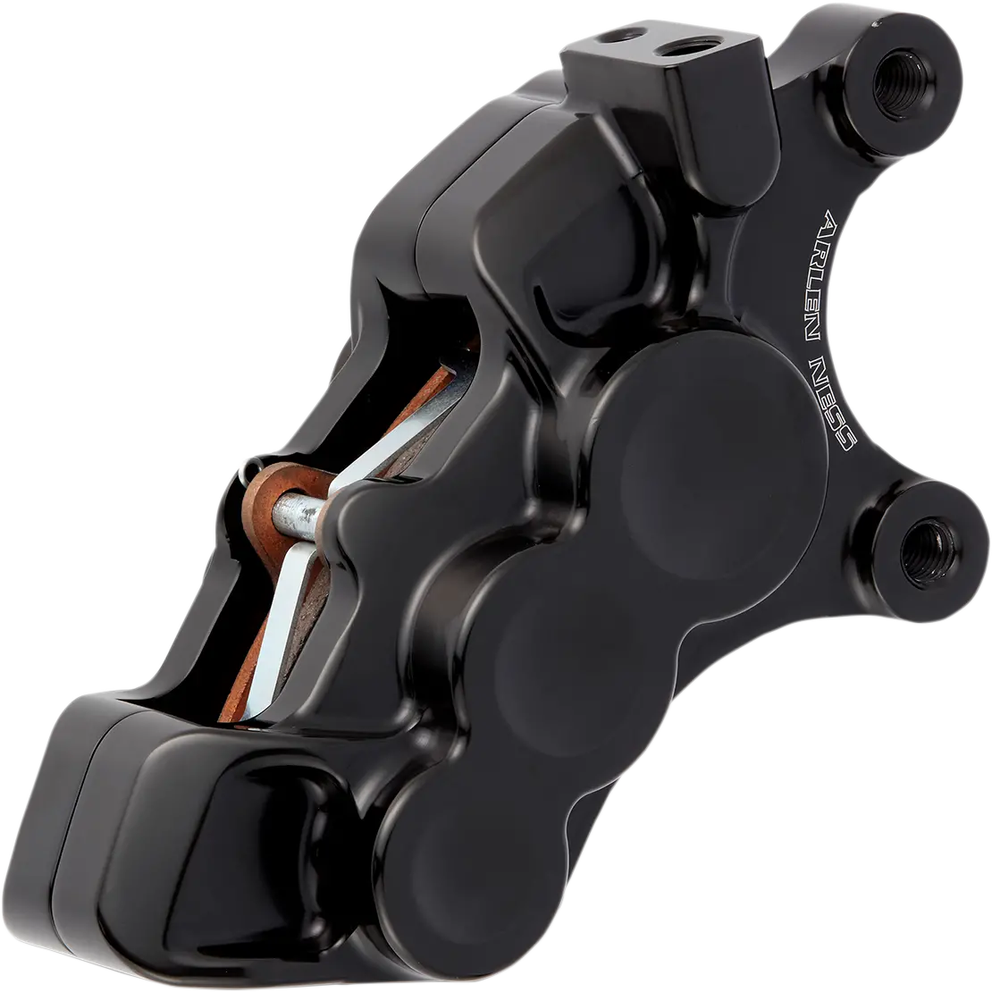 Arlen Ness 6-Piston Caliper - Front Right - Black - 11.8" 02-217 1