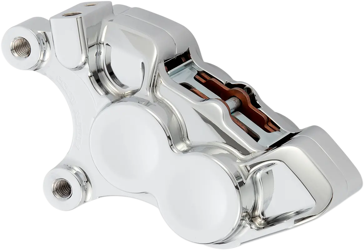 Arlen Ness 4-Piston Caliper - Left - 11.8" - Chrome 02-220 1