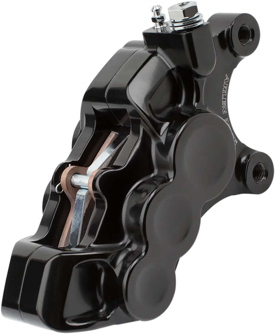 Arlen Ness 4-Piston Caliper - Left - 11.8" - Black 02-221 1