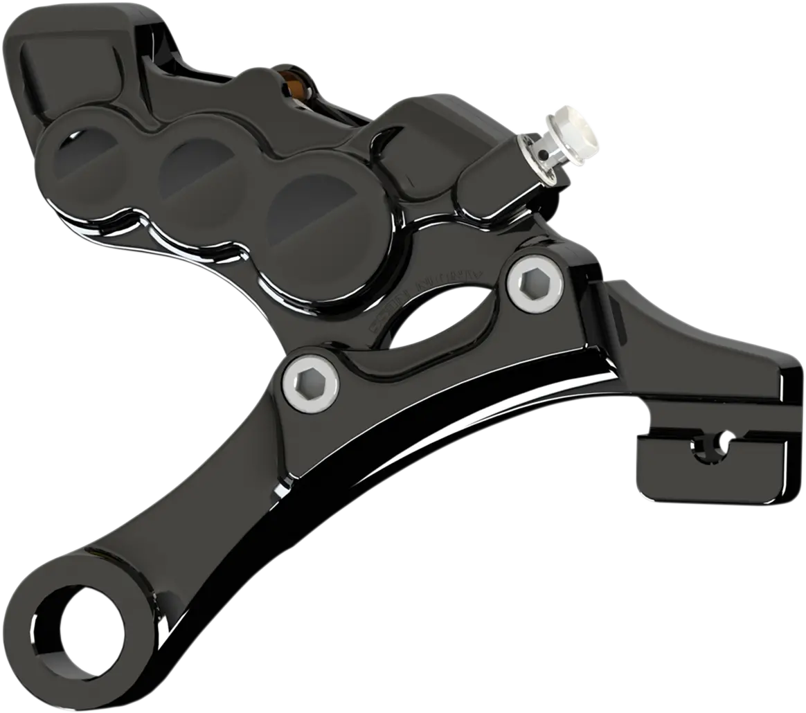 Arlen Ness 6-Piston Caliper - Rear - Black - 11.8" 02-323 1