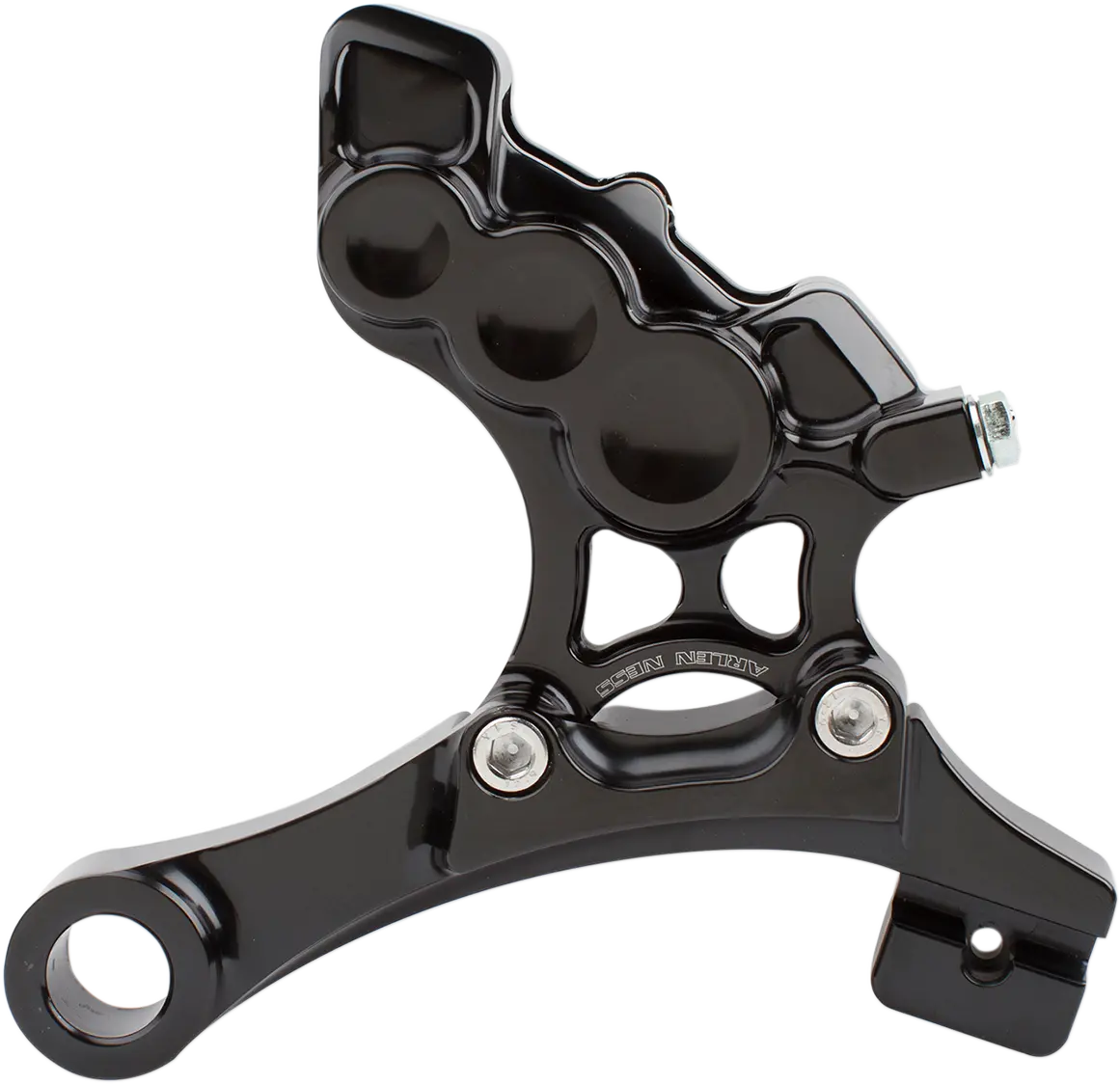 Arlen Ness 4-Piston Caliper - Rear - 11.8" - Black 02-325 1