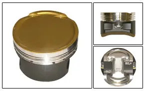 5.0L Modular 3V Big Bore Pistons 3.700" Cr: 9.5:1 14Cc 830Lm 1