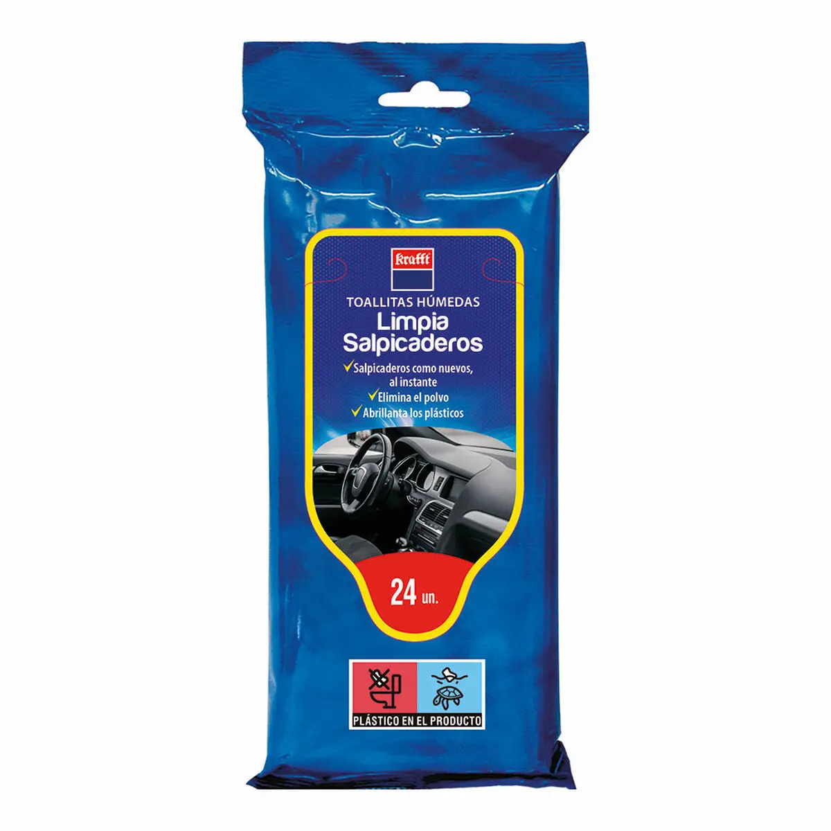 Toalhetes Krafft Produto De Limpeza Para Painel De Instrumentos 1