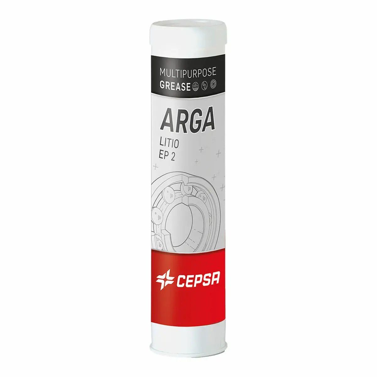 Graxa De Lítio Cepsa Arga Ep2 Multiuso 400 G 1
