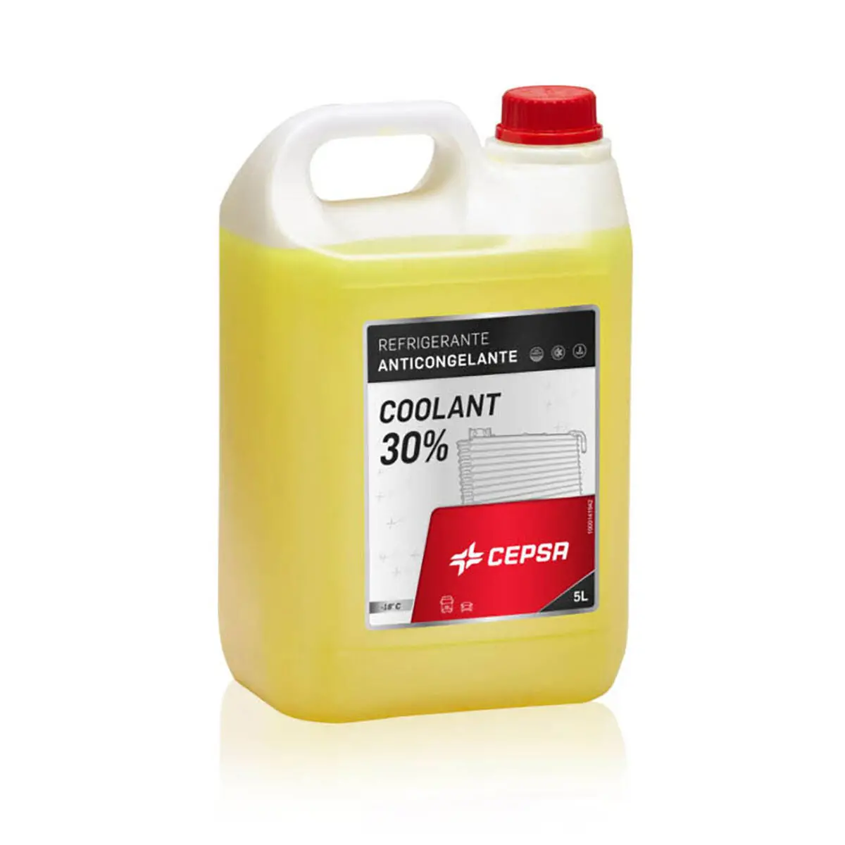 Refrigerante Cepsa Coolant 30 % Anticongelante 5 L 1