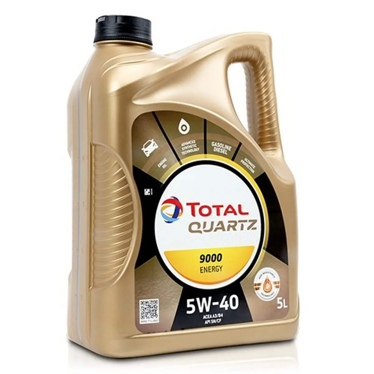 Óleo De Motor Para Automóveis Totalenergies 9000 Energy 5W40 5 L 1