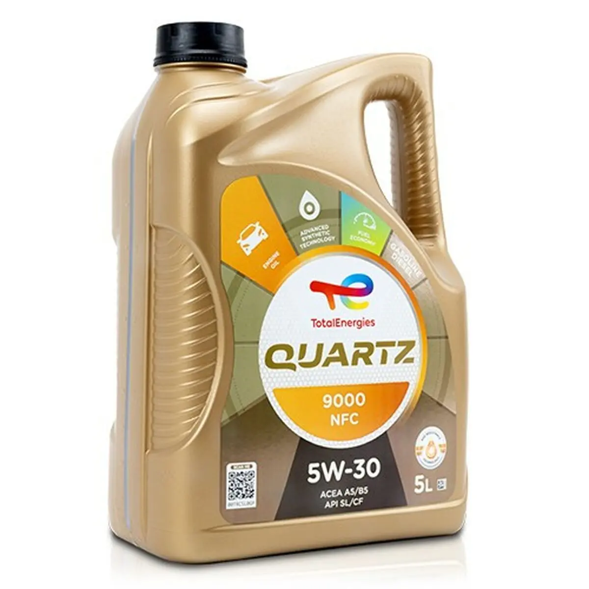 Óleo De Motor Para Automóveis Totalenergies 9000 Nfc 5W30 5 L 1