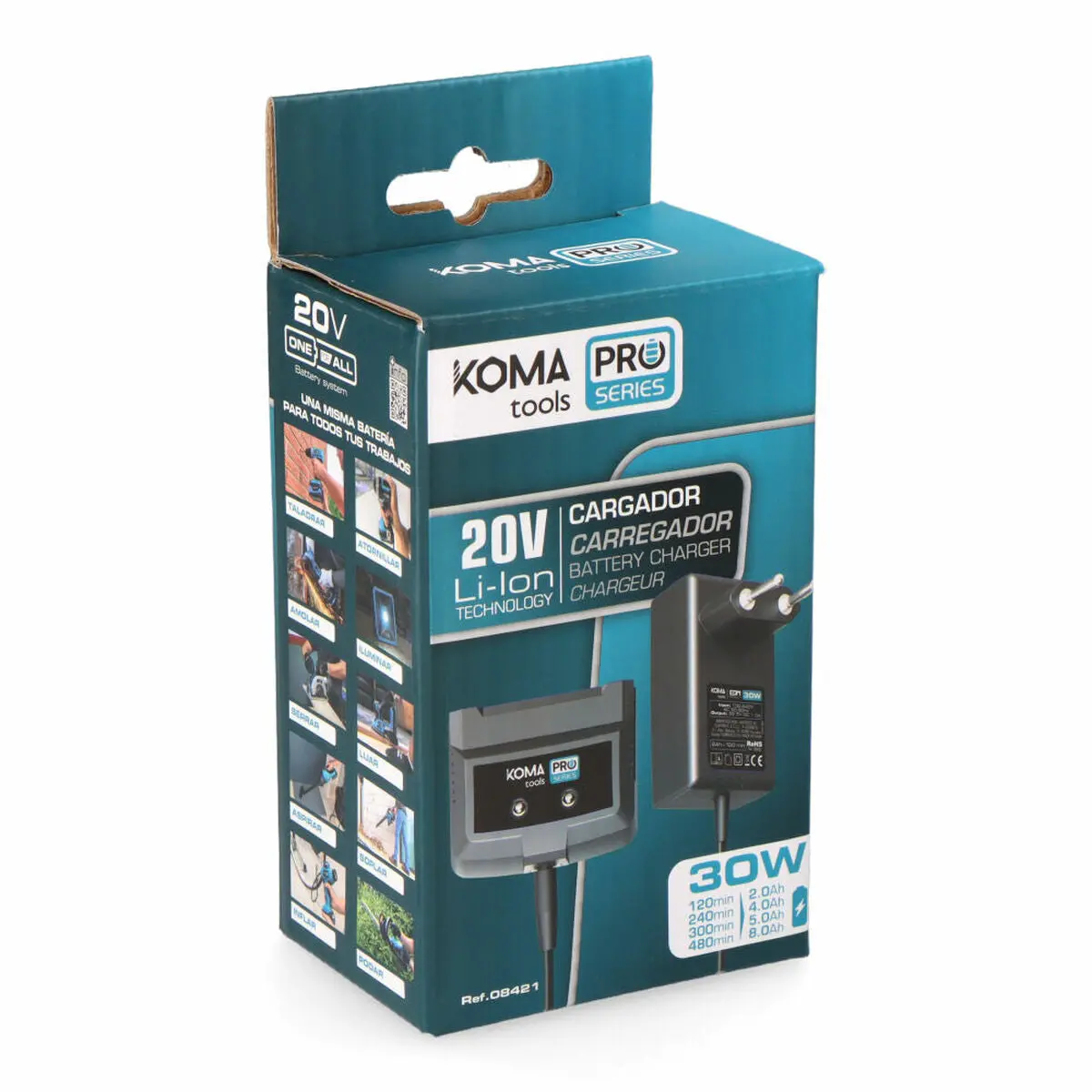 Bateria De Lítio Recarregável Koma Tools 2
