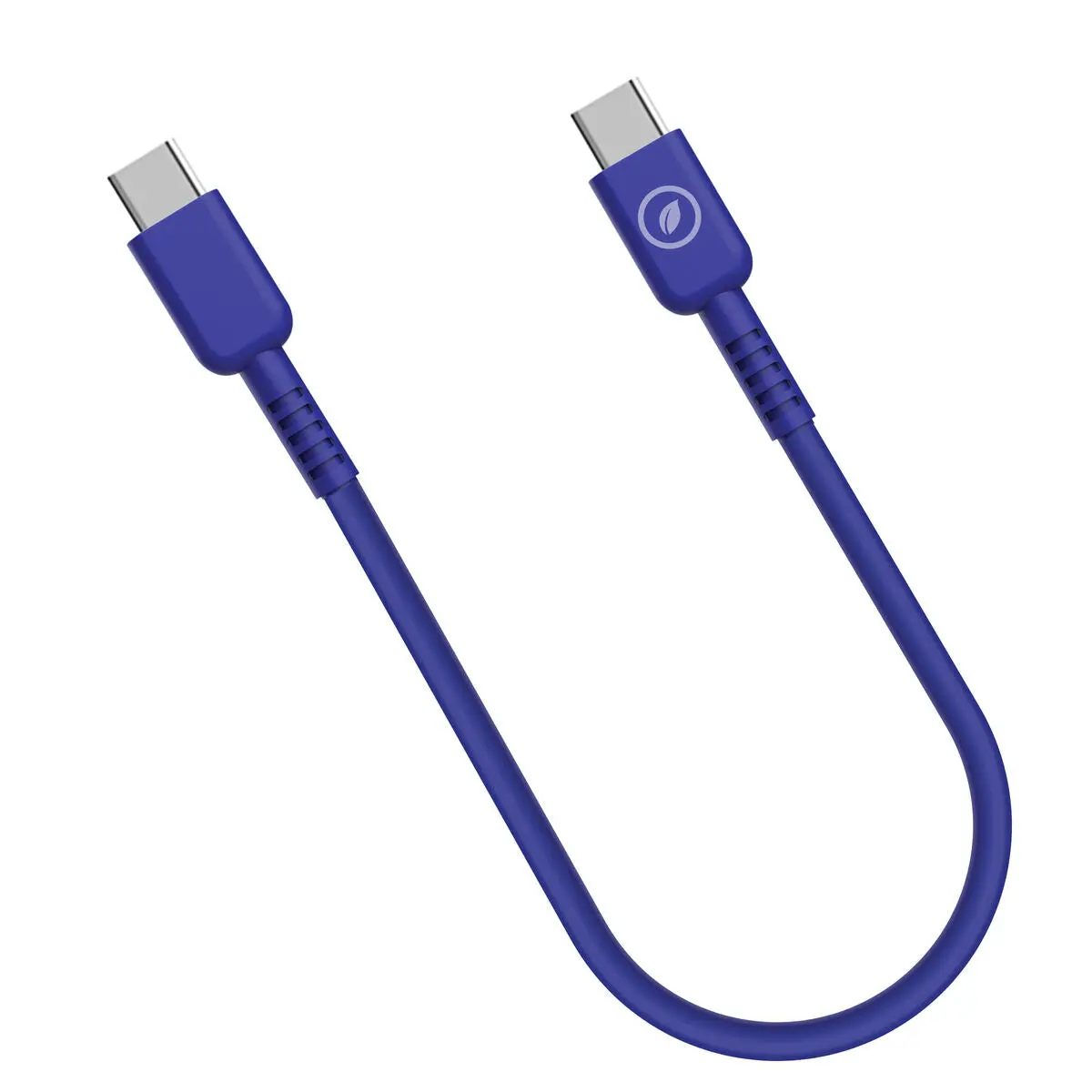 Cabo Usb-C Para Usb-C Muvit For Change Azul 0,2 M 1