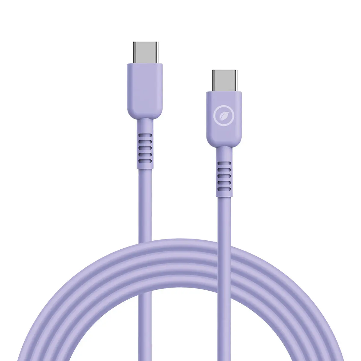Cabo Usb-C Para Usb-C Muvit For Change Lavanda 1,2 M 1
