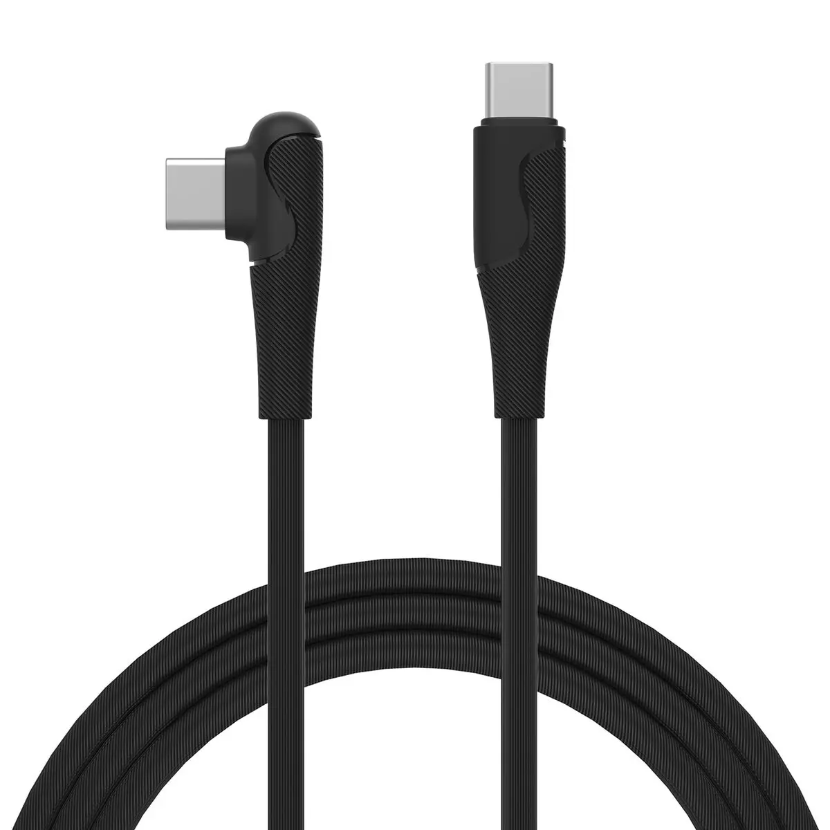 Cabo Usb-C Para Usb-C Muvit For Change Preto 1,2 M 1