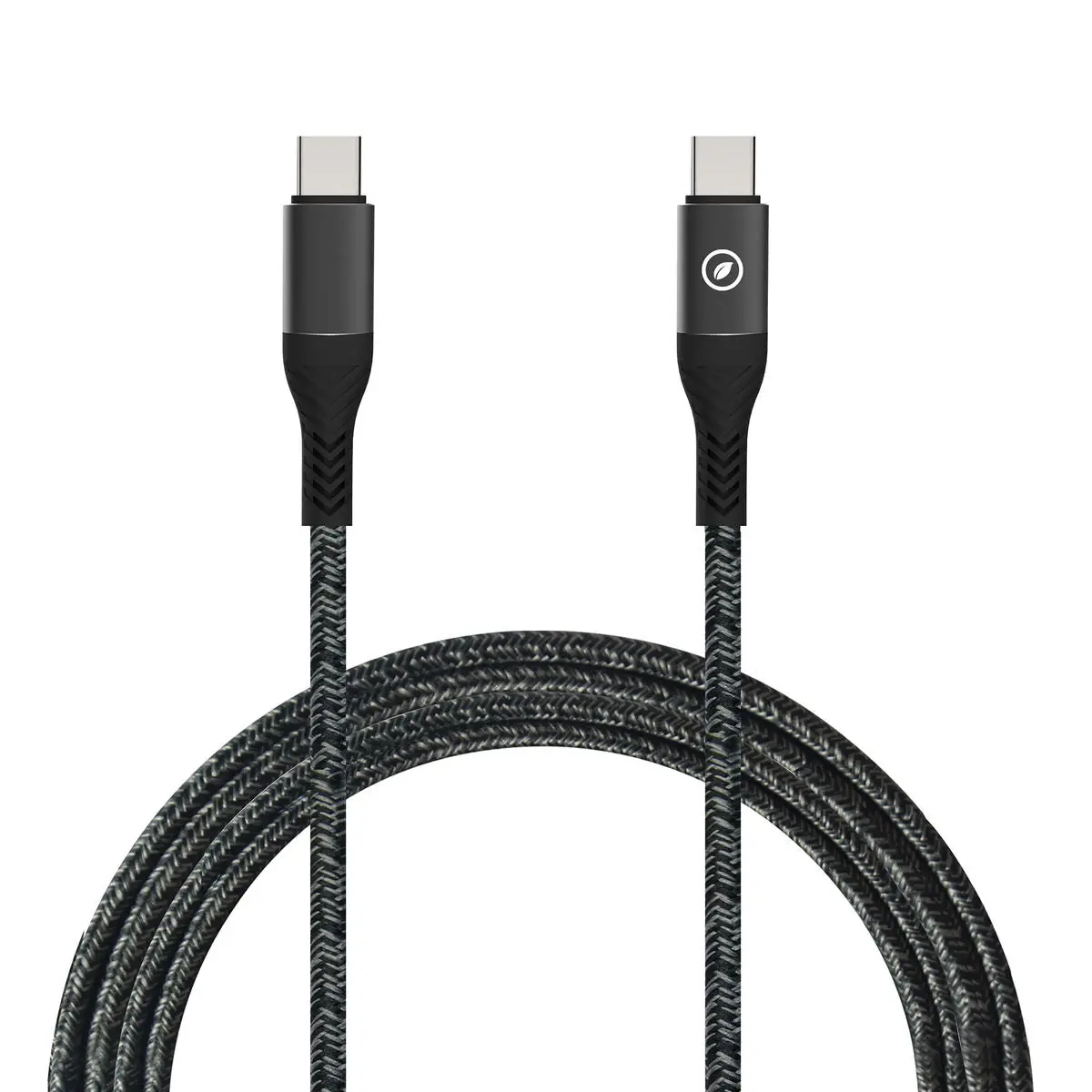 Cabo Usb-C Para Usb-C Muvit For Change Preto 1,2 M 1