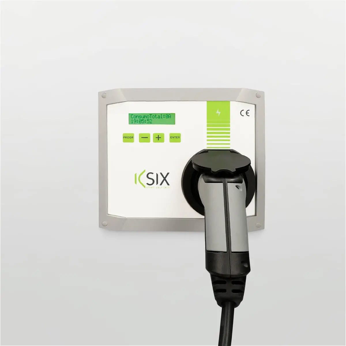 Carregador De Carro Elétrico Ksix Policharger In-Sc 7400 W 2