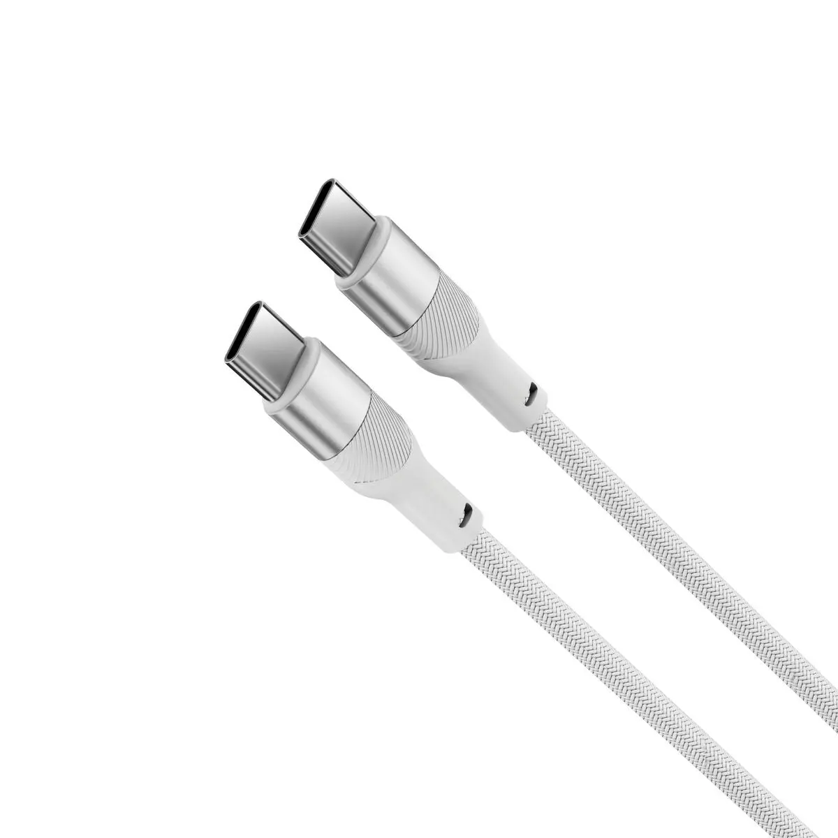 Cabo Usb Ksix Branco 1 M 1