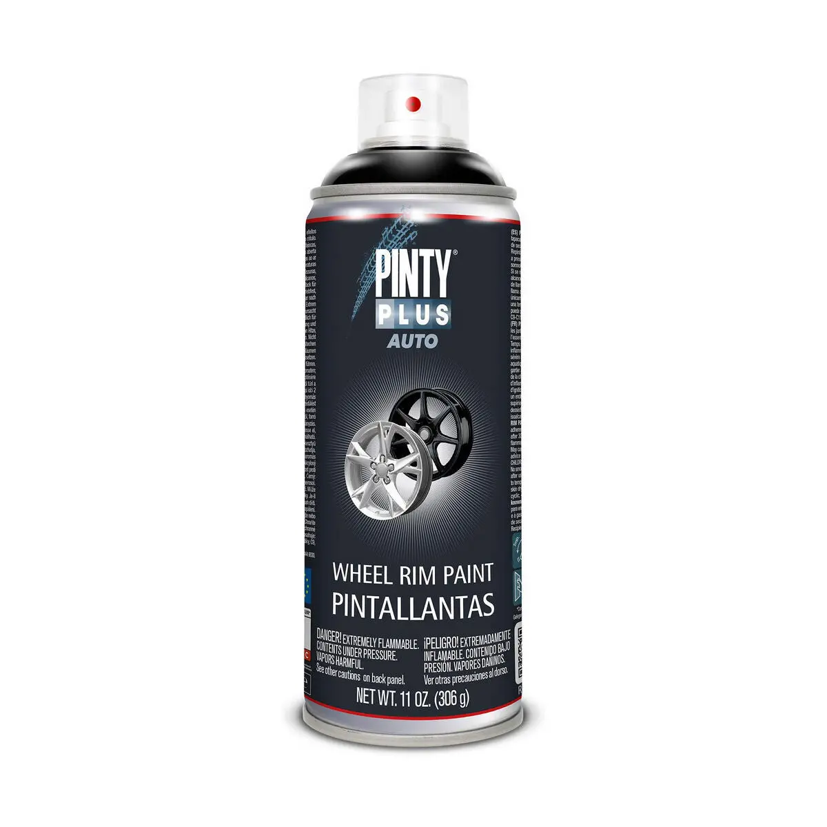Tinta Em Spray Pintyplus Auto L104 306 Ml Aros Preto 1
