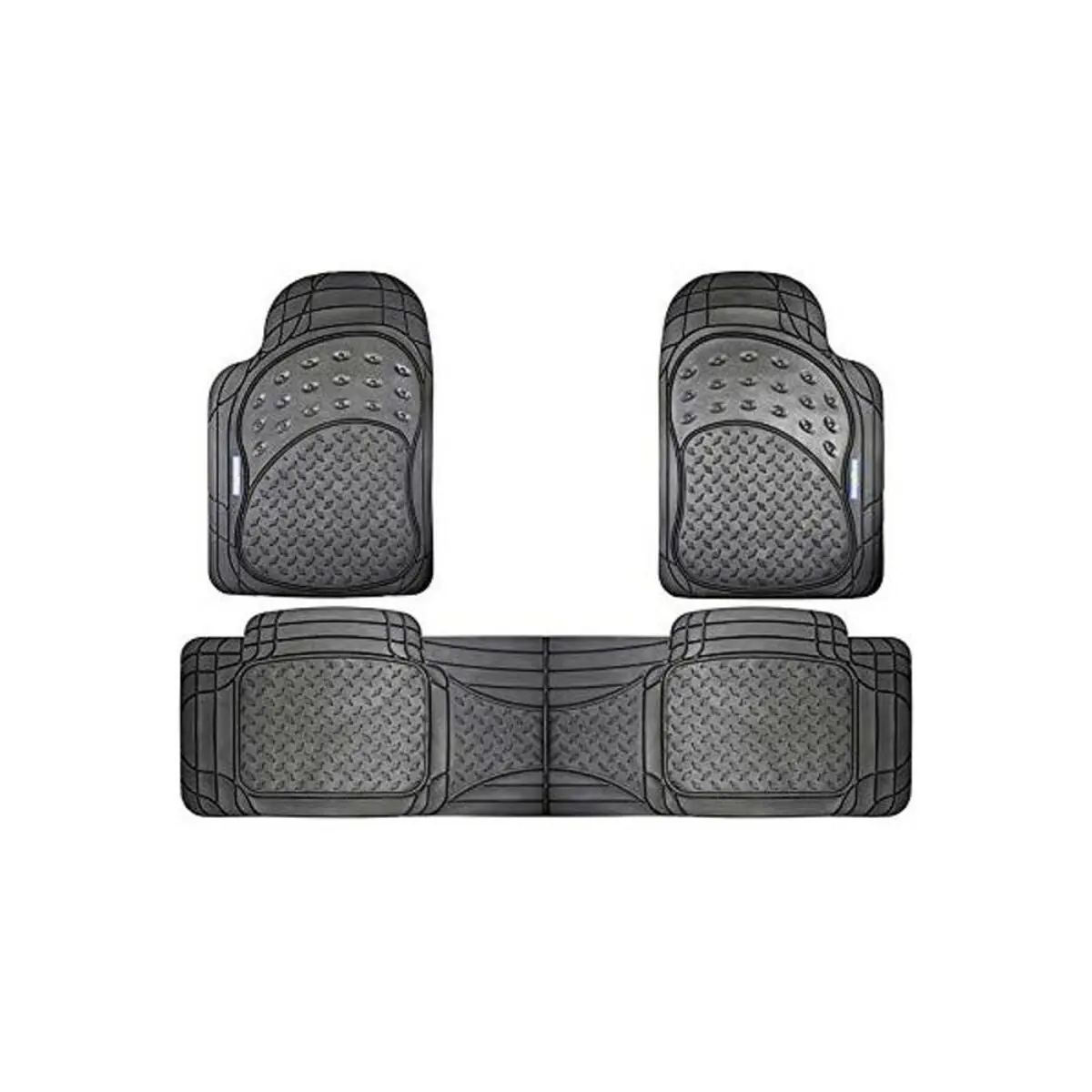 Conjunto De Tapetes De Carro Goodyear God9023 Universal Preto (3 Pcs) 1