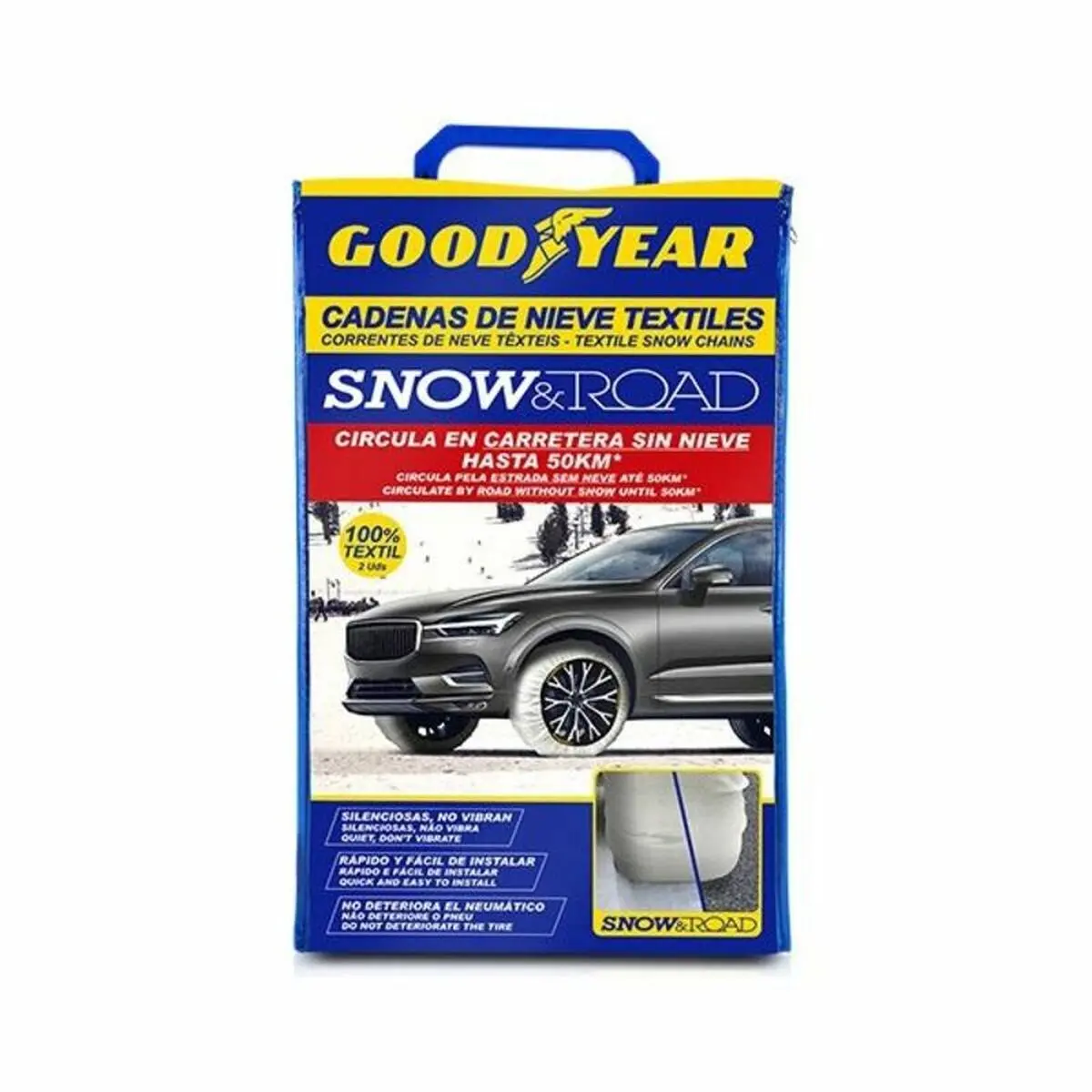 Correntes De Neve Para Automóveis Goodyear Snow & Road (L) 1