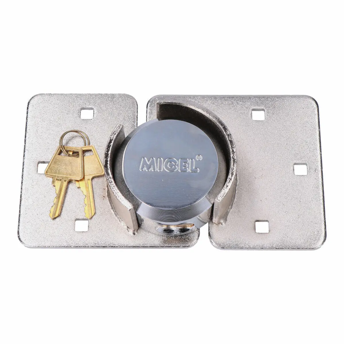 Cadeado Com Chave Micel Cn07 M13298 Carrinha Embutir Ø 73 Mm 1