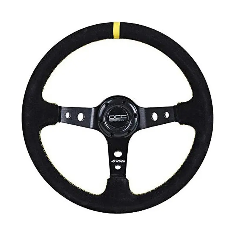 Volante Desportivo Occ Motorsport Track (Amarelo) (35 Cm) 1