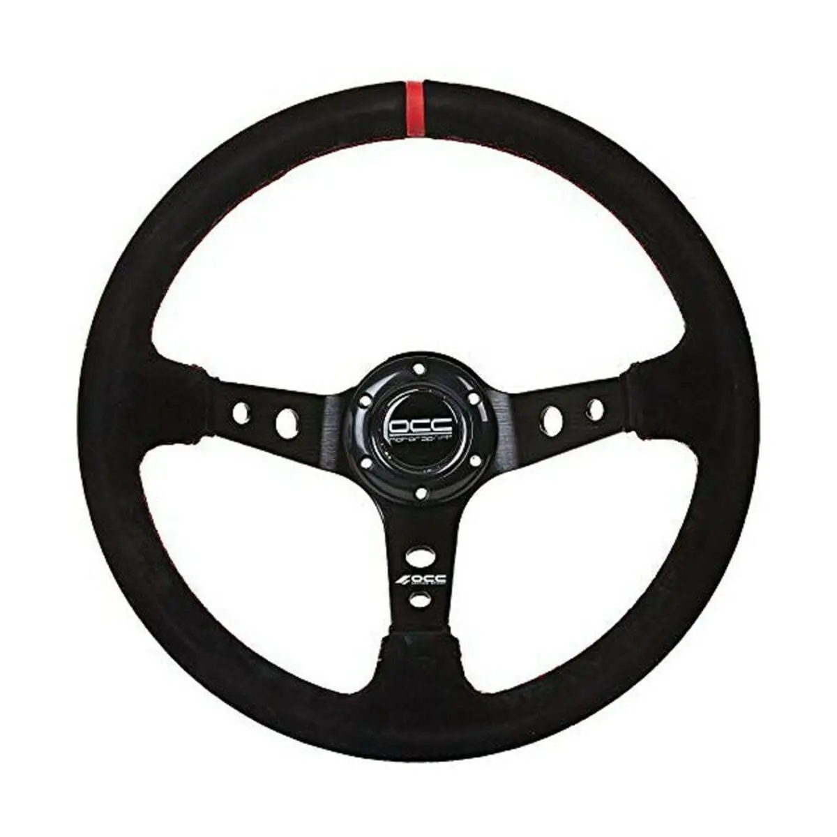 Volante Desportivo Occ Motorsport Track (Vermelho) (35 Cm) 1