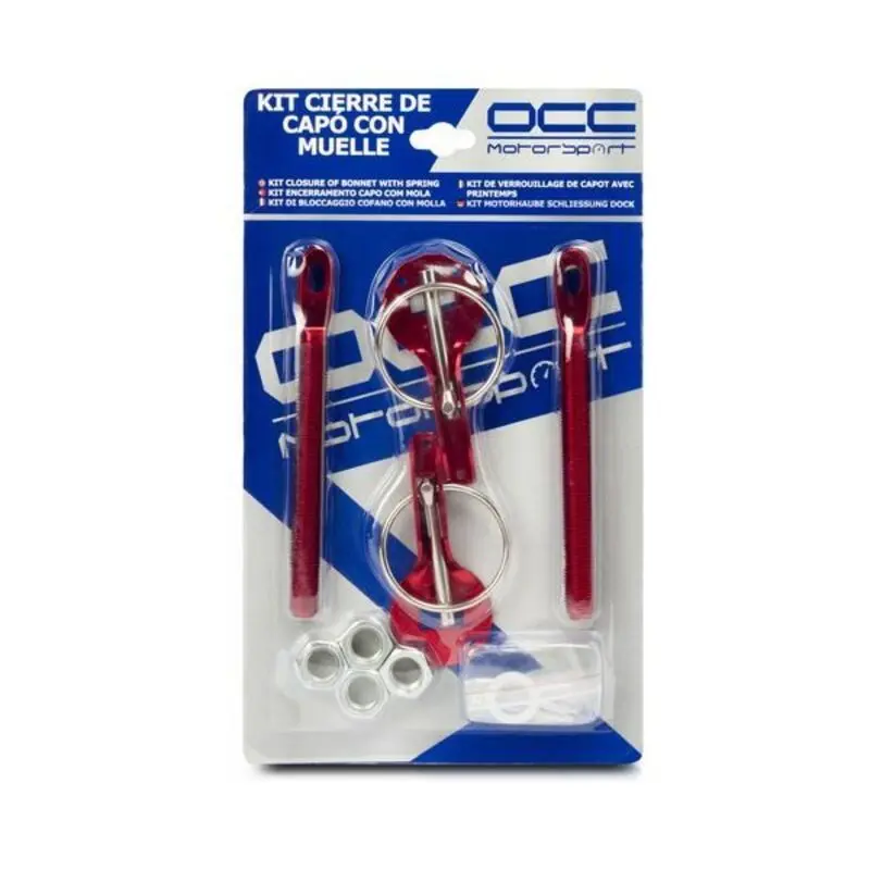 Fecho De Tampa Occ Motorsport Occrc001 Vermelho Molas 1