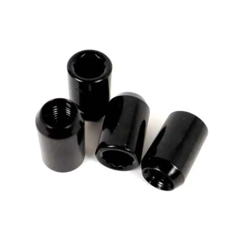 Porca Omp Omps09731201 M12 X 1,25 4 Uds Preto 1
